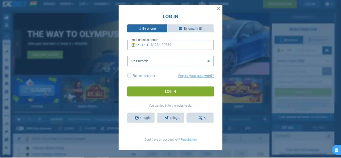 1xBet screenshot 2