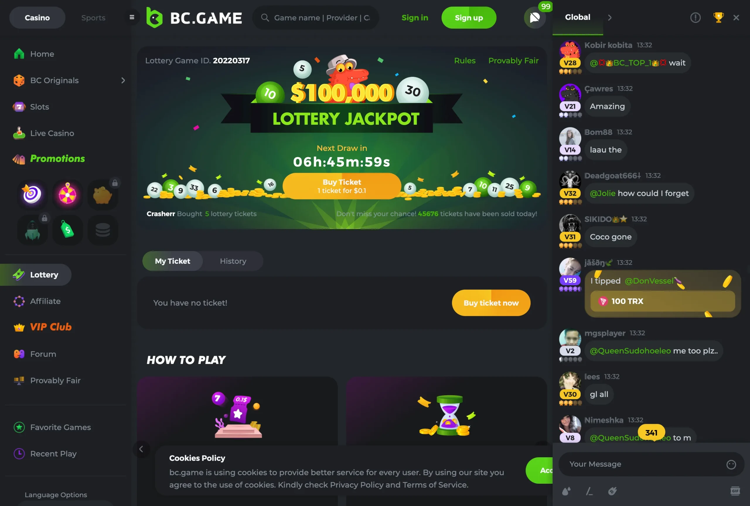 BC.Game screenshot 3