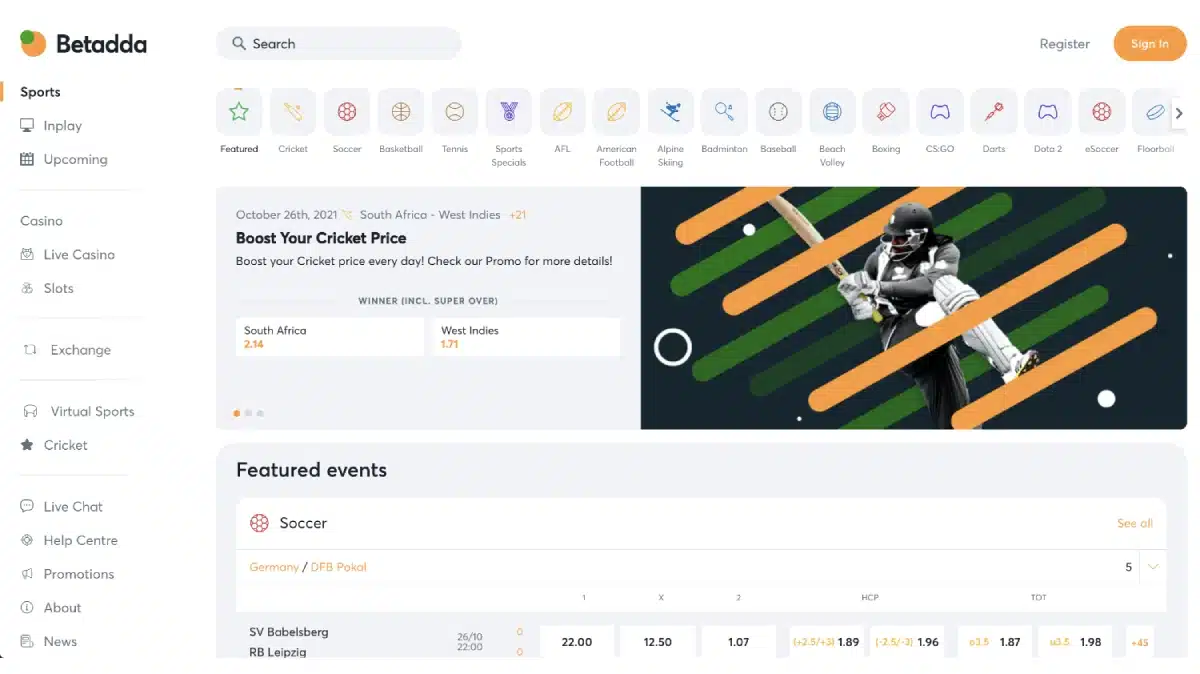 Betadda screenshot 1