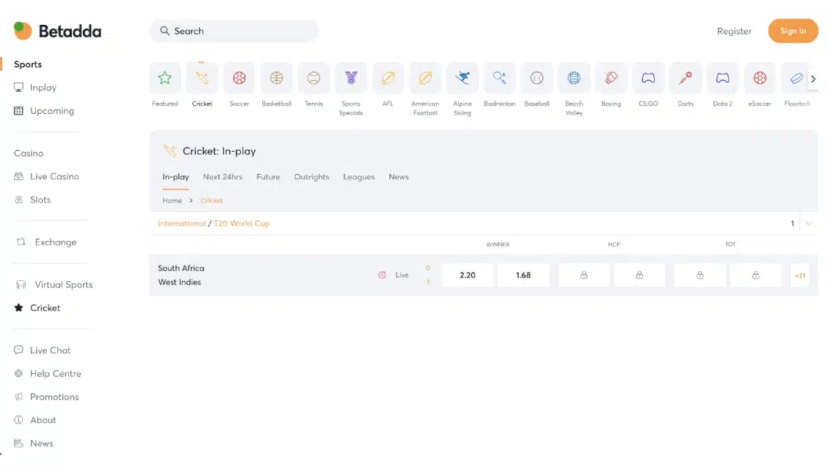 Betadda screenshot 2