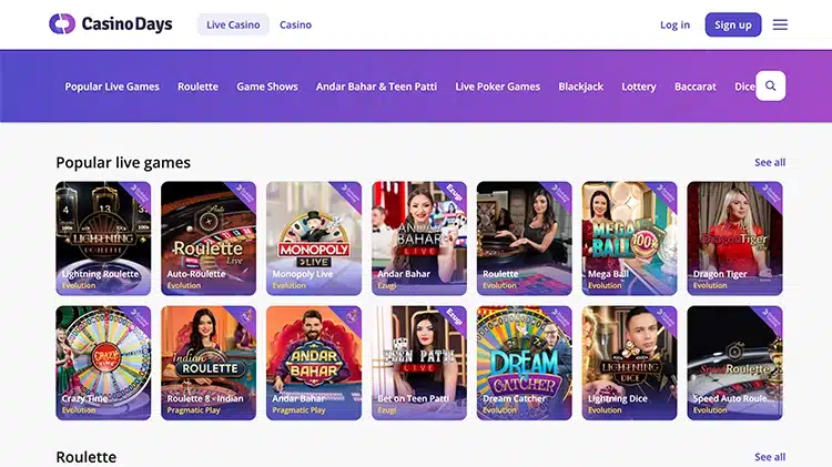 Casino Days screenshot 3