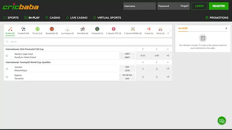 Cricbaba screenshot 1