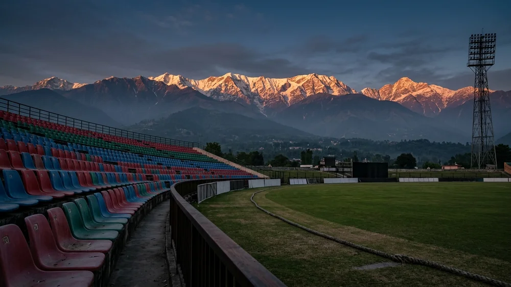 Dharamshala Stadium: pitch report, capacity and records at the HPCA ground