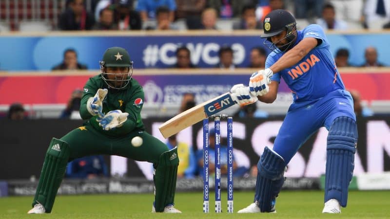 Ton-up Sharma stars as India beat rivals Pakistan in World Cup