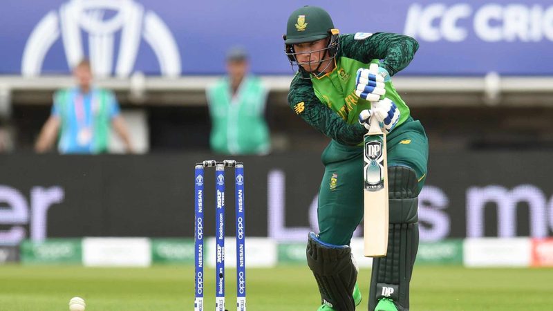 Van der Dussen gives struggling South Africa a hope