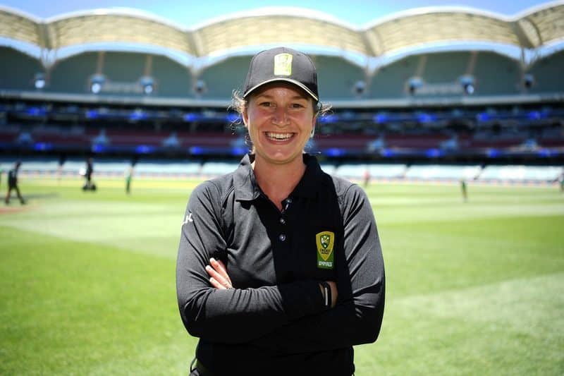 Special day&#8217; for history-making woman umpire