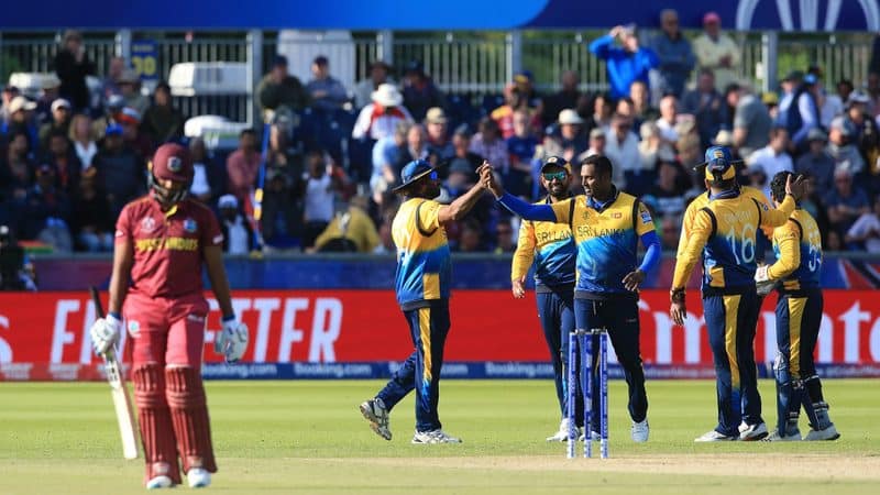 Sri Lanka survive scare to beat West Indies in World Cup
