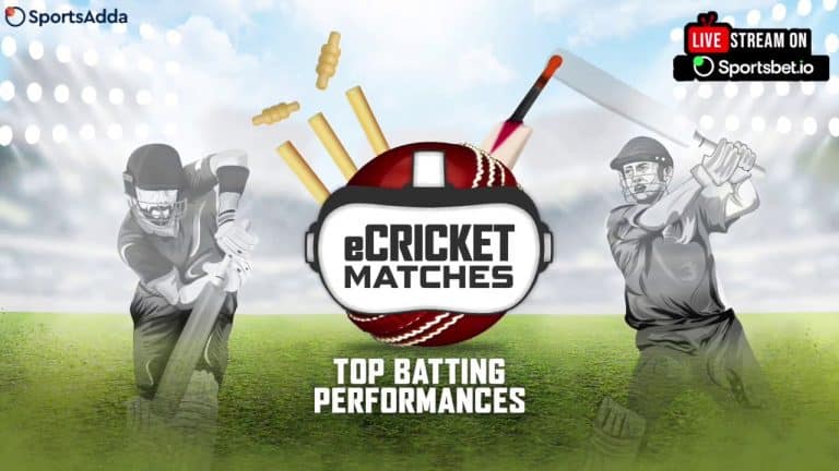 eCricket Matches | Top Batting Performances | Day 1