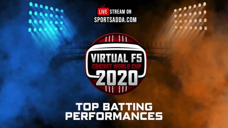 Virtual Five5 Cricket World Cup | Top Batting Performances | Day 4