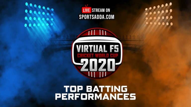 Virtual Five5 Cricket World Cup | Top Batting Performances | Day 5