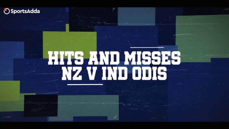 New Zealand v India ODIs: Hits and Misses