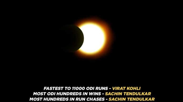 The great cricketing eclipse-Virat and Sachin