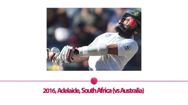 Pink Ball Test Debutants