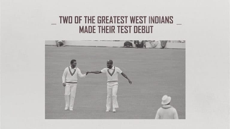 SportsAdda | Sir Vivian Richard’s and Gordon Greenidge’s Test Debut