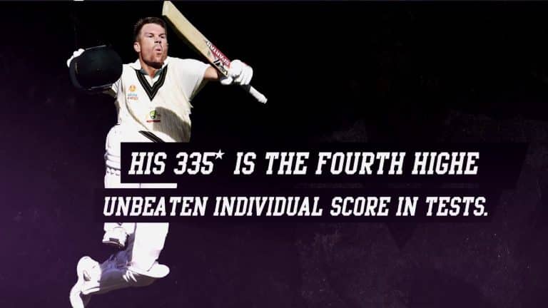 David Warner’s record-breaking 335* | AUS v PAK