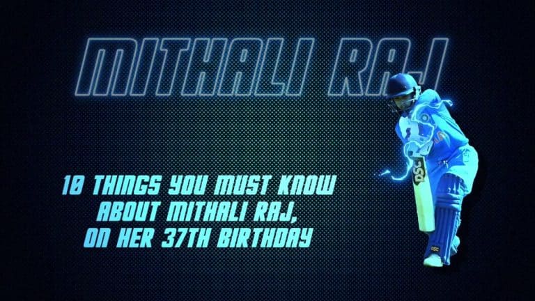 10 things you must know about Mithali Raj on her 37th birthday