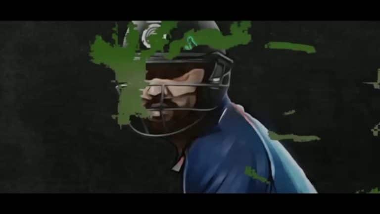 Rohit Sharma’s trademark pull shot goes into the orbit
