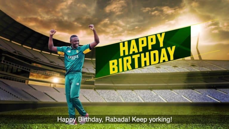 Happy Birthday Kagiso Rabada