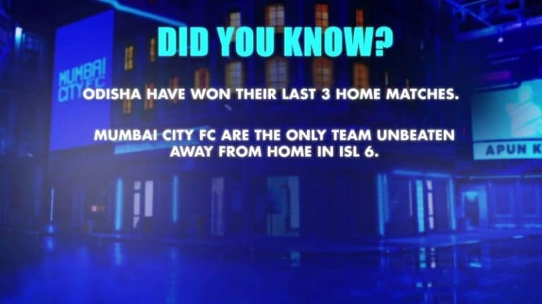 Odisha FC v Mumbai City FC | 11th January, Bhubaneswar | Hero ISL 2019-20