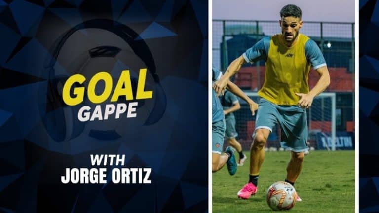 Goal Gappe with FC Goa&#8217;s Jorge Ortiz