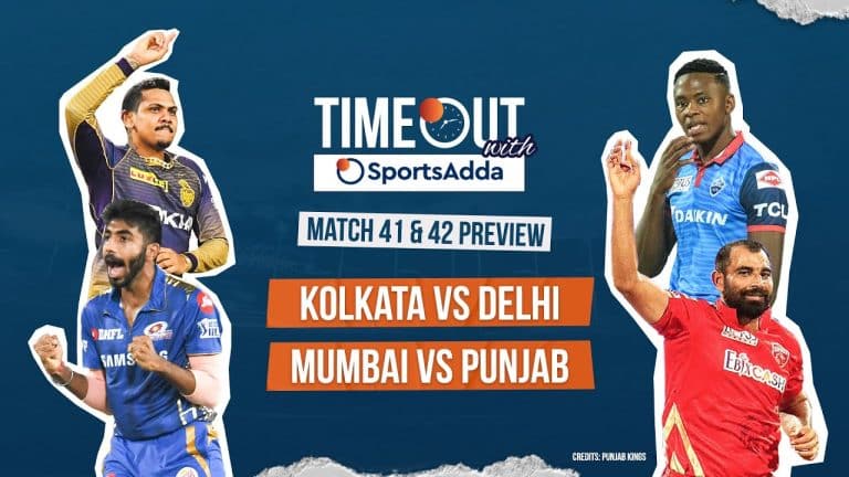 Timeout with SportsAdda | Match 41 & 42 | Massive weekday double-header, especially for Mumbai and Punjab
