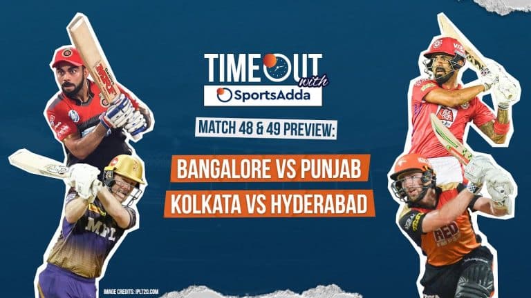 Timeout with SportsAdda | Match 48 & 49 | Massive weekend double-header, Bangalore eye qualification
