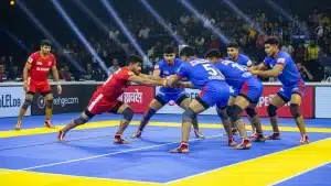 Eight teams, 96 athletes, three days: Pulwama Kabaddi League opens at the cricket ground