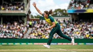Mooney and Gardner power Australia to a record-equalling 219 against the Netherlands