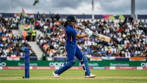 Richa Ghosh&#8217;s blazing 68 falls five runs short as England edge India in final warm-up