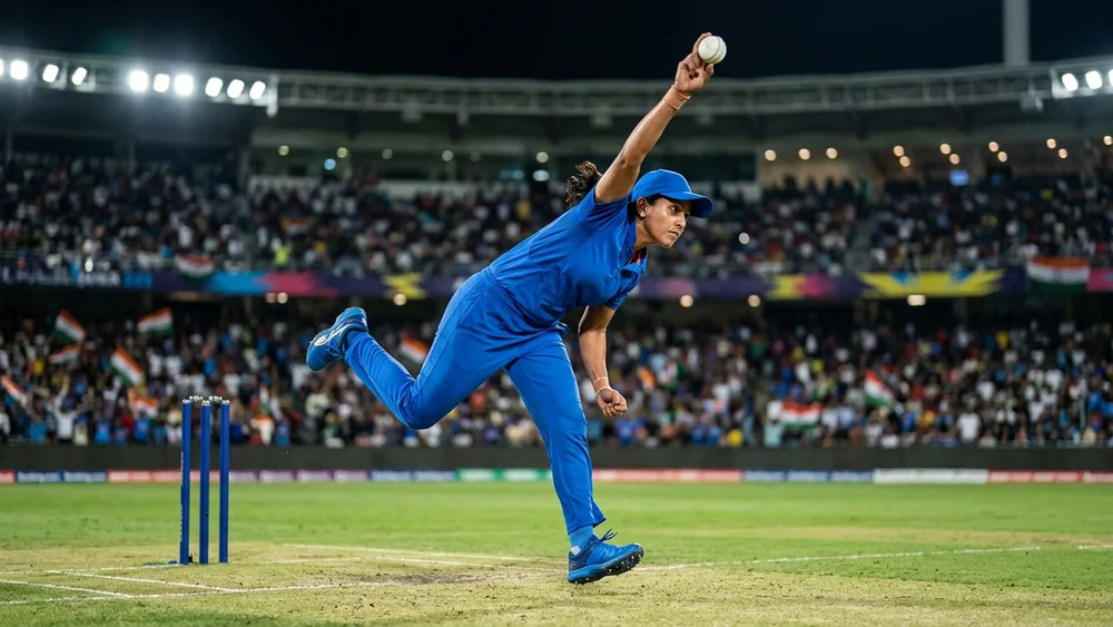 A hat-trick, a five-for and now a World Cup: the rise of Nandani Sharma