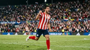 Galarza&#8217;s 64-second strike and a red card: 10-man Paraguay knock Turkey out
