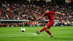 Guedes and Bruno earn Portugal a 2-1 win over Chile after Ronaldo&#8217;s half-time exit
