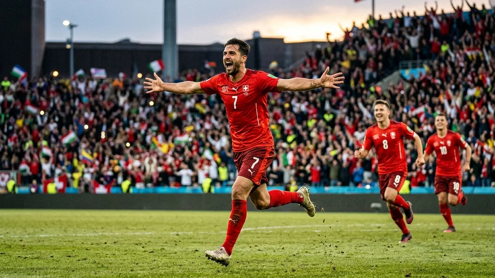 Vargas and Manzambi see Switzerland past Canada to top Group B