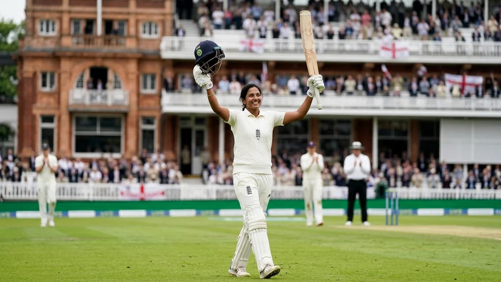 Bhatia’s Lord’s century puts India in command as England stare at a record chase