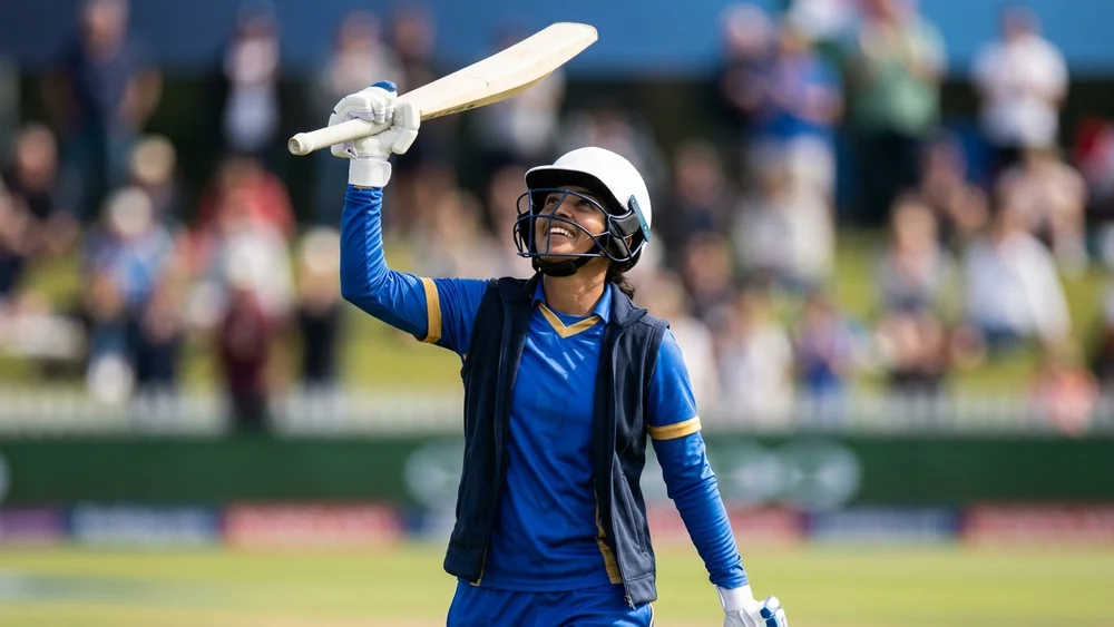 Imesha Dulani’s maiden hundred chases down 177 as Sri Lanka go 1-0 up
