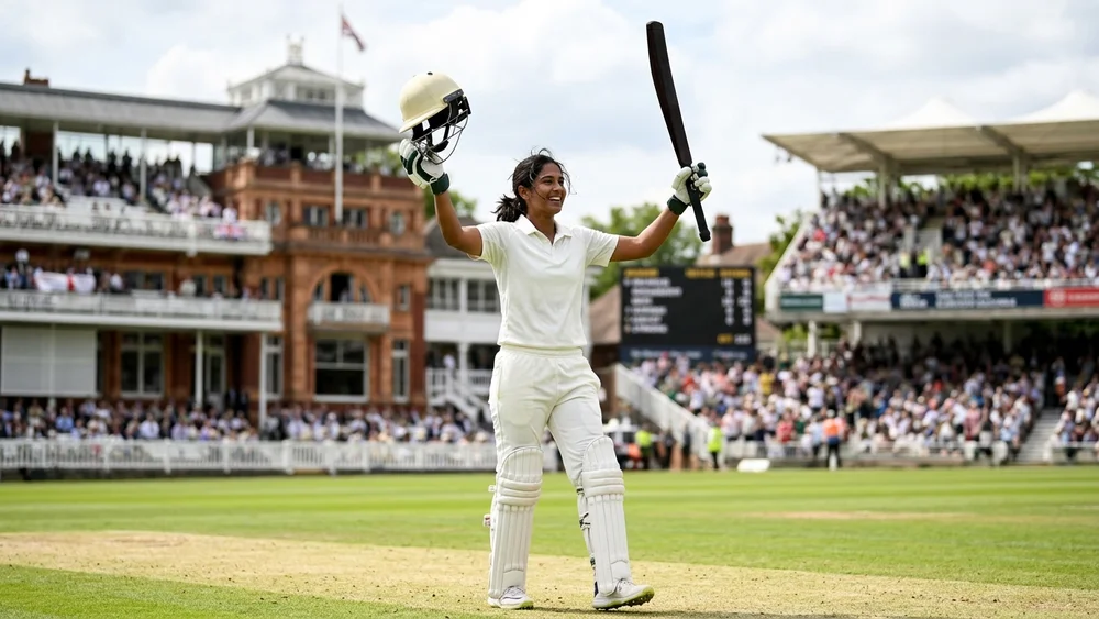 Mandhana closes on a Lord’s century as India build a 269-run lead