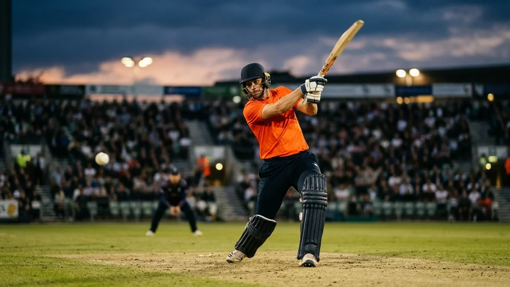 Marsh’s 63 off 26 sets up a record Headingley chase as Sunrisers beat Super Giants