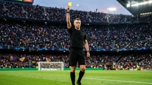 A booking from the semis: the yellow-card tightrope facing the World Cup&#8217;s last eight