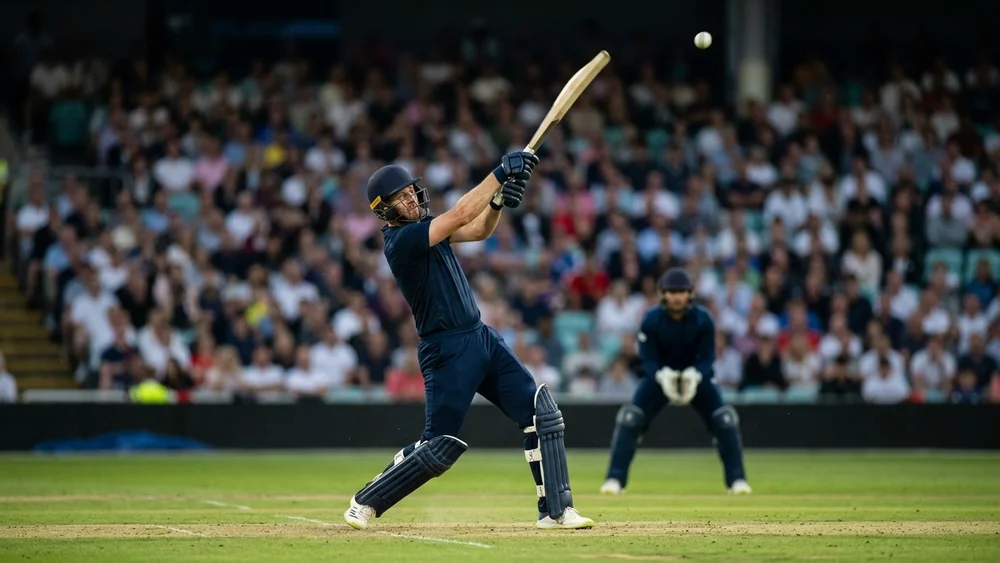 Three sixes off Marco Jansen put Buttler top of the all-time T20 run list