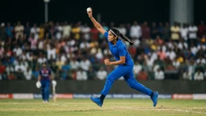 Deepti passed Thailand&#8217;s captain to top the T20I wicket list, and India won the Asia Cup opener by 94 runs