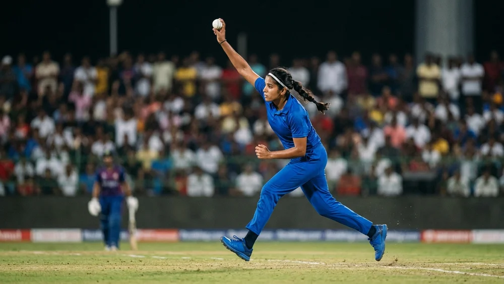 Deepti passed Thailand’s captain to top the T20I wicket list, and India won the Asia Cup opener by 94 runs