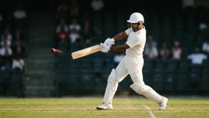 Dinusha has made 100, 84 and 103 against India, and Sri Lanka are following on anyway