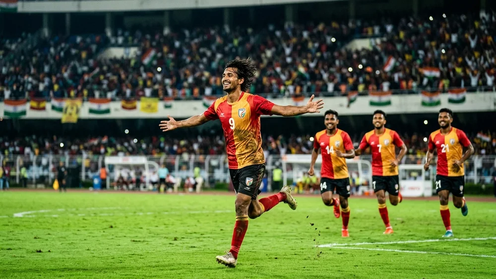 East Bengal have scored 13 and conceded one, and Mohun Bagan still win Group A