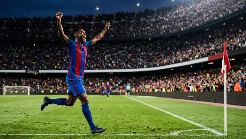 Barcelona’s season started a week later than everyone else’s, and their first game produced five goals at Elche