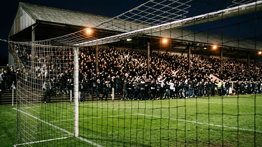 Elversberg went three up in 46 minutes on their Bundesliga debut, and the town has 13,000 people