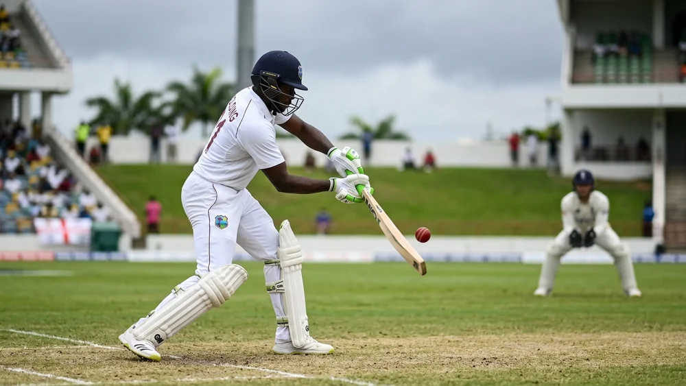 Greaves holds West Indies together again as rain cuts day one in Port of Spain