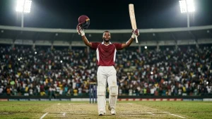 Jamaica Kingsmen were 0 for 2 in the first over, and won at Sabina Park by 51 runs