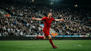 Newcastle led twice in Jaissle&#8217;s first game, and lost two points in the 99th minute