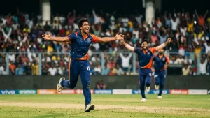 Trichy were 0 for 3 after three balls, and Kovai are in the TNPL final