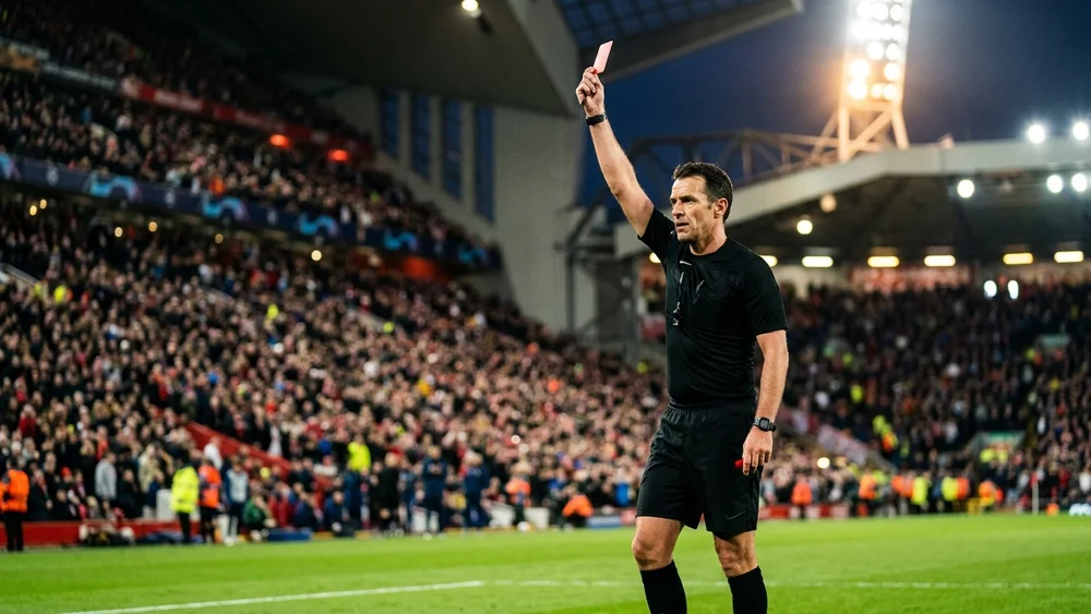 Atletico had not had a shot on target, and then Huijsen was sent off in the 52nd minute
